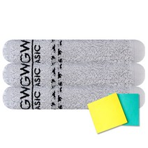 송월타월 링크베니아 수건 3p + 독일행주 랜덤 발송 2p, 그레이, 1세트