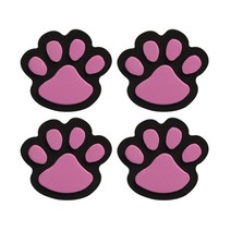 렉스디 베어풋 멀티 EVA 쿠션 차량용 도어가드, 핑크, 4개입