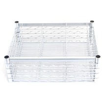 코랙코리아 산업용 메탈 랙 450 x 600 4p + 각 파이프 600 2p, 크롬(실버)