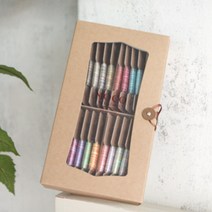 후직스 모코 자수실 레인보우 20색 세트, 혼합 색상