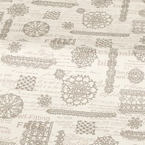 르시앙 코튼 잡화의시장 레이스 패브릭원단, 오트밀