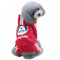 인터팝 강아지 도그베이비 후드 올인원, 03