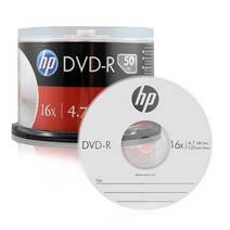 HP 16X 4.7GB DVD-R 25p + 케익 케이스