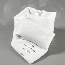 보웰 사랑의 온도 천연 곡물 찜질 어깨용 핫팩 화이트 780g, 1개