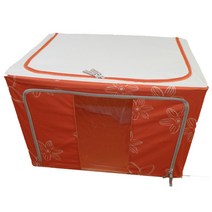 데코즈인 데코 플라워 리빙 박스 80L, 오렌지, 1개