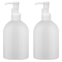 병도매닷컴 AB300 백색 디스펜서 오일 마개 공병, 300ml, 2개입