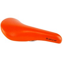블루 벨로 1356 스틸레일 안장, 오렌지, 1개