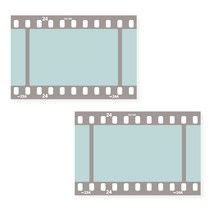 왈가닥스 필름 레트로 메모지, SKY, 2개입