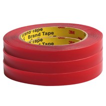 쓰리엠 양면테이프 투명 14mm 5m, 3개입