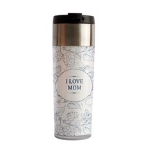 디자인아지트 기성 스텐 텀블러 시크릿가든, MOM, 340ml, 1개
