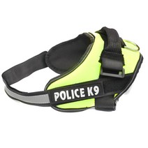 제제펫 반려견 폴리스 K9 하네스 XXL, Y106PDRH001, 1세트