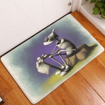 노랜드 Cartoon animal Style 다용도 발매트, 5