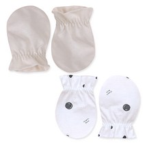 오가닉붐 네츄럴 + 블랙퍼그 여름용 손싸개 4p 세트