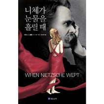 니체가 눈물을 흘릴 때, 필로소픽, 어빈 D. 얄롬 저/임옥희 역