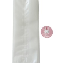 황씨네도시락 반투명M봉투 30p + 스티커 토끼친구야 생일축하해 30p, 1세트