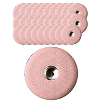 패션포인트 싸개스냅단추 11mm, 핑크, 100개입