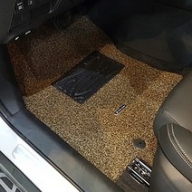 퓨어그래스 차량용 코일매트 엣지 브라운, 푸조, 2018년형 3008