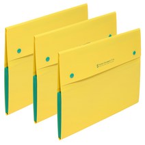 에코청운 PP 5분류 도큐먼트, 노랑, 3개입