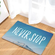 슈퍼식스 레터링 새긴 이미지 바닥 매트, 11