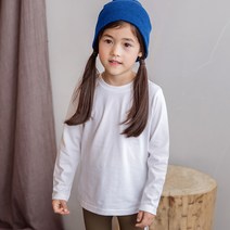 [아동스키이너] 유라비 아동용 케이시 라운드넥 티셔츠