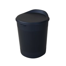 리빙숲 다용도 수납 스툴, 블랙, 1개