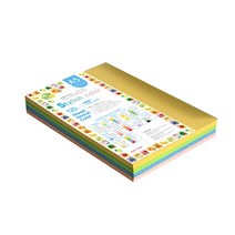 종이문화 스타일리쉬 시즌칼라 색지 혼합 333 SN-Popular Tone Deep 120g, A5, 160매