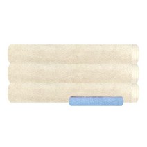 송월타월 크라운50 바스타월 베이지 3p + 컬러세면타월38 하늘, 혼합 색상, 1세트