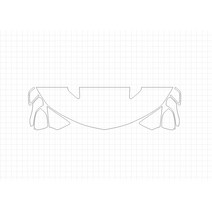 헥시스 쉐보레 카마로 SS 2018 PVC재질 HFM A형 PPF보호필름, 1개