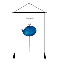 뮤엘 북유럽스타일 화환 인테리어 족자, ML19