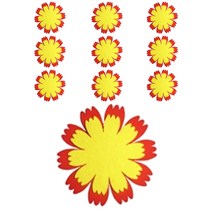 아이세상 꽃글자판 펠트장식 10p, 48A 빨강