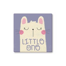 DM 알럽홈 동물캐릭터 다용도 코스터, 보라색토끼