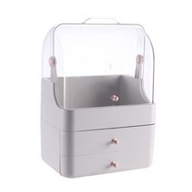 SN 프레르 2단 미니 화장품 정리대 핑크, 1개