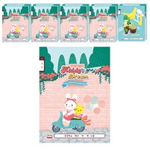 영아트 여아용 8칸 국어노트 24매, 랜덤 발송, 20개입