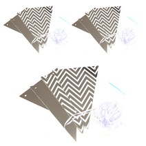 톡톡파티 삼각형 파티 플래그 가랜드 3p, NO25