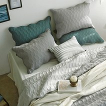 쁘리엘르 포드 고주파 피치스킨 스프레드베개커버세트