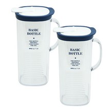 마이스타일 M 베이직T물병 2p, 네이비, 1200ml