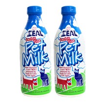ZEAL 질 뉴질랜드산 펫밀크 강아지우유 1000ml, 우유맛, 2개