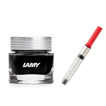 LAMY 병잉크 프리미엄 크리스탈 컨버터 세트 30ml T53 Z28, 업시디언, 1세트