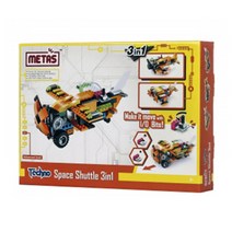 메타스 T1507 우주왕복선 3 in 1 블록, 혼합 색상