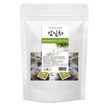 숲으로허브 감잎차 삼각티백, 1g, 100개