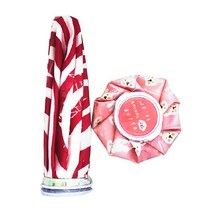 ETN 패턴 얼음주머니 대 토끼핑크 + 핑크지브라, 1세트