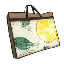 알뜨리 피크닉 매트 사각 양면 + 가방, 팬시레몬