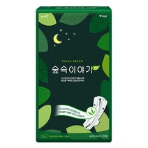 예지미인 숲속이야기 비오셀 슈퍼롱 오버나이트 생리대 날개형, 20개입, 1개