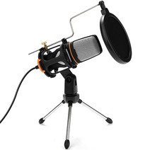 코시 스트리머 레코딩 마이크 + 윈드스크린 + 4극 변환젠더, MK3398