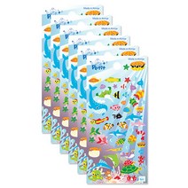 쁘띠팬시 언더더씨 da5137, 혼합 색상, 6개입