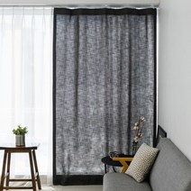 아포아룸 데일리 린넨룩 커튼 핀형