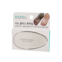 에코터치 나노 글라스 풋파일 유리 각질제거기, 1개