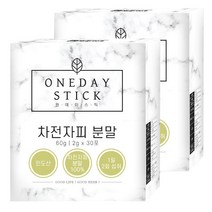굿허브 원데이스틱 차전자피 분말 가루 스틱, 60g, 2개