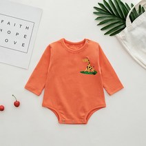 맘스케어 아기기린 긴팔바디수트 Y066BCBA013