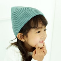 우주아이 아동용 패치컬러 비니